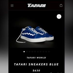 TAFARI WORLD TAFARI SNEAKERS BLUE